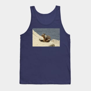 Squirrel, wildlife, gifts, animals, Squirrelly Happiness Tank Top